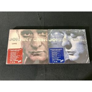 Johnny Cash CD‎ Lot Love & God 2 Discs New Sealed Country Gospel Digipak 2000